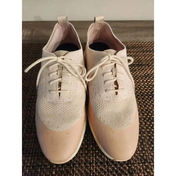 Cole Haan 2.ZEROGRAND Stitchlite Oxford Winterized Morganite Ivory - 8.5 - Picture 1 of 10